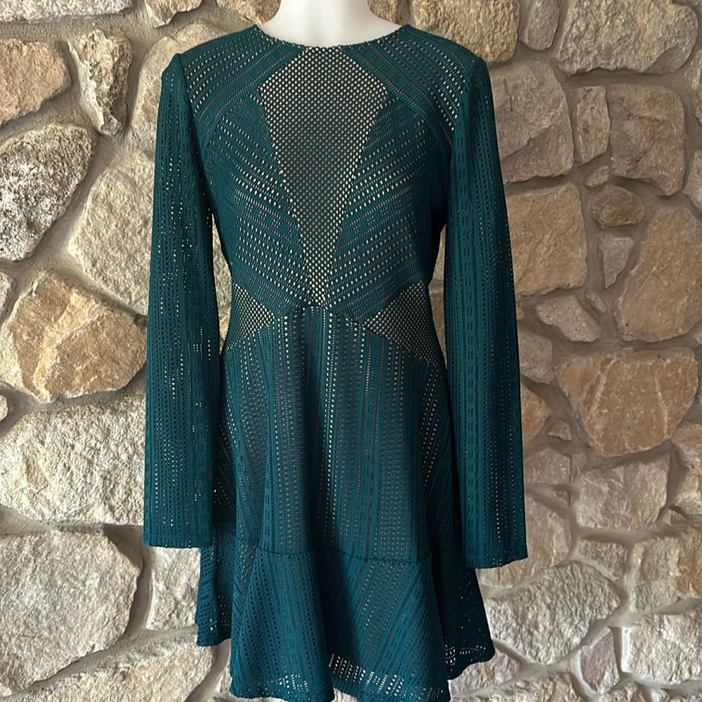 BCBG Maxazria long sleeve dress